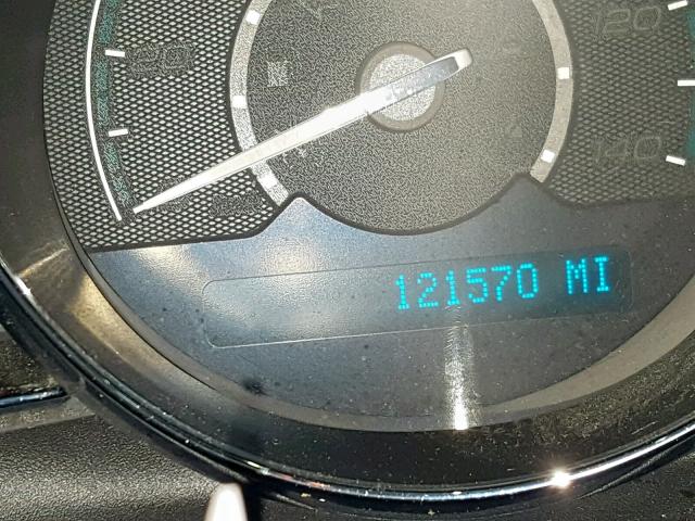 1G1ZC5EB7AF256102 - 2010 CHEVROLET MALIBU 1LT BLACK photo 8