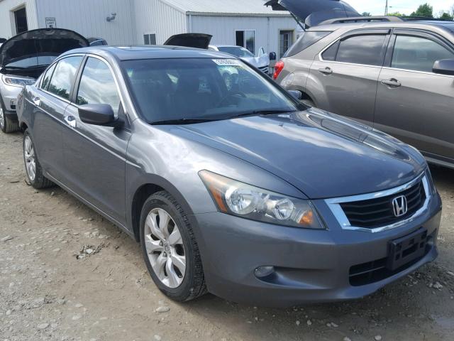 5KBCP3F88AB006107 - 2010 HONDA ACCORD EXL GRAY photo 1