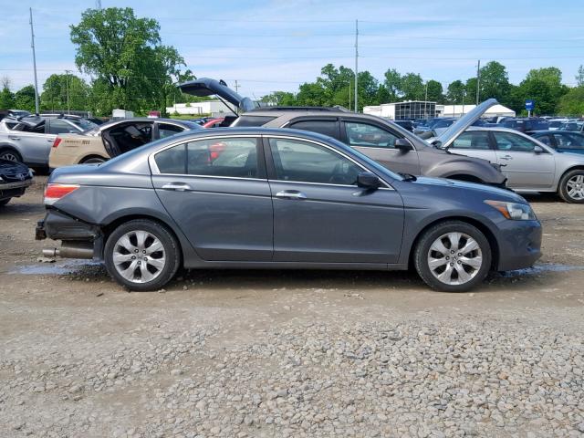 5KBCP3F88AB006107 - 2010 HONDA ACCORD EXL GRAY photo 9