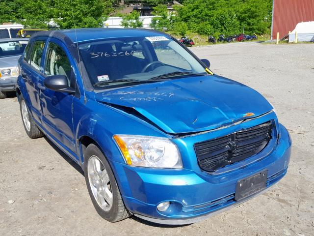 1B3HB48B17D414421 - 2007 DODGE CALIBER SX BLUE photo 1