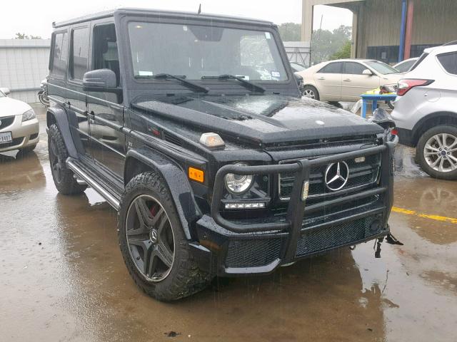 WDCYC7DFXEX220126 - 2014 MERCEDES-BENZ G 63 AMG BLACK photo 1