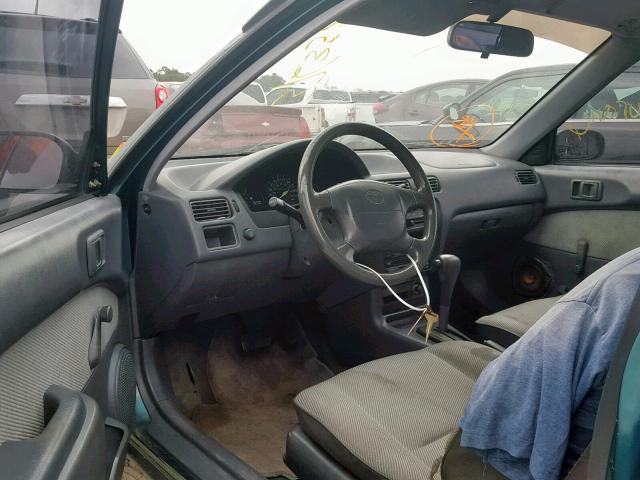 JT2AC52L7T0123002 - 1996 TOYOTA TERCEL STD GREEN photo 9