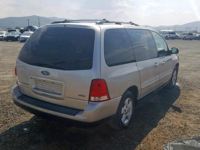 2FMZA57654BA97966 - 2004 FORD FREESTAR S SILVER photo 4