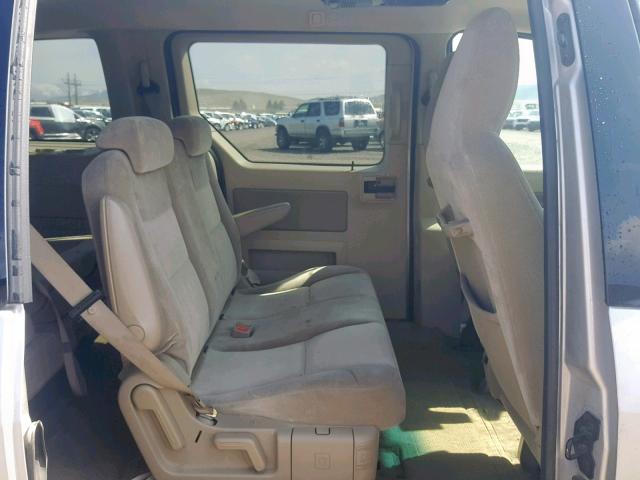 2FMZA57654BA97966 - 2004 FORD FREESTAR S SILVER photo 6