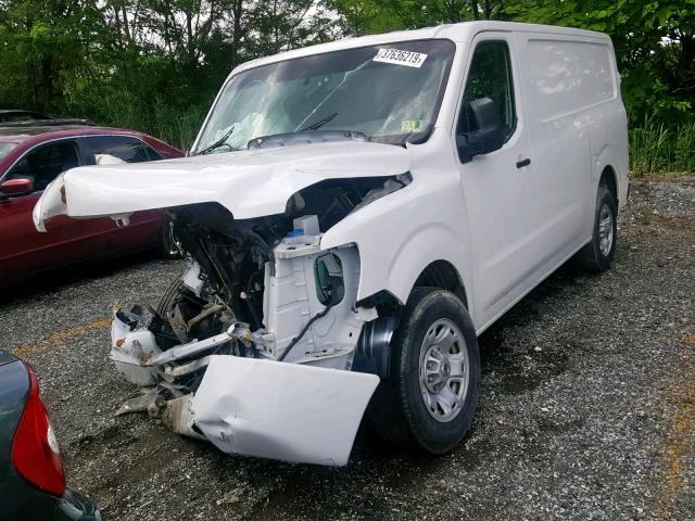 1N6BF0KY0FN807718 - 2015 NISSAN NV 1500 WHITE photo 2