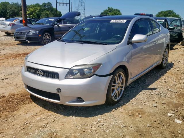 JTKDE177250034355 - 2005 TOYOTA SCION TC SILVER photo 2