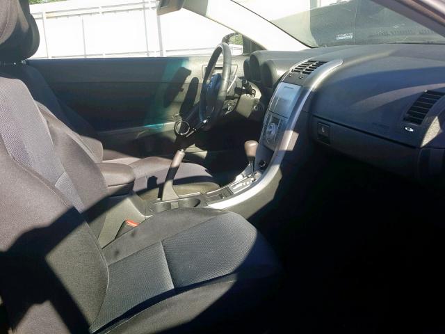 JTKDE177250034355 - 2005 TOYOTA SCION TC SILVER photo 5