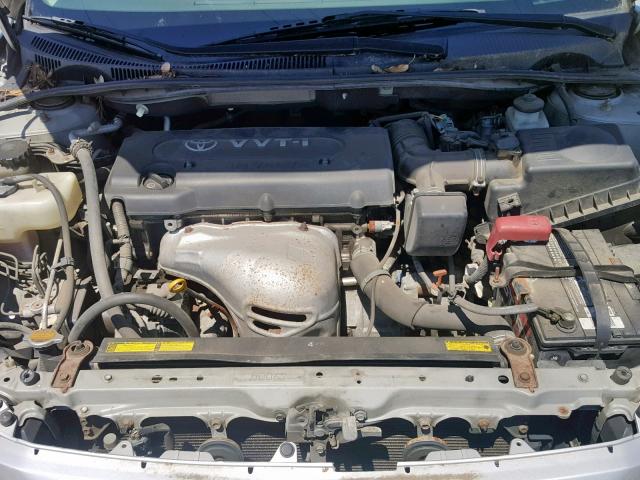 JTKDE177250034355 - 2005 TOYOTA SCION TC SILVER photo 7