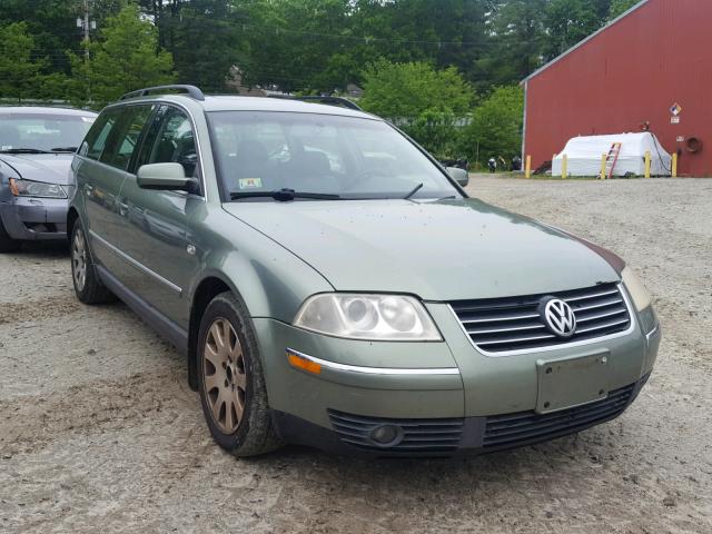 WVWYH63B13E002021 - 2003 VOLKSWAGEN PASSAT GLX GREEN photo 1