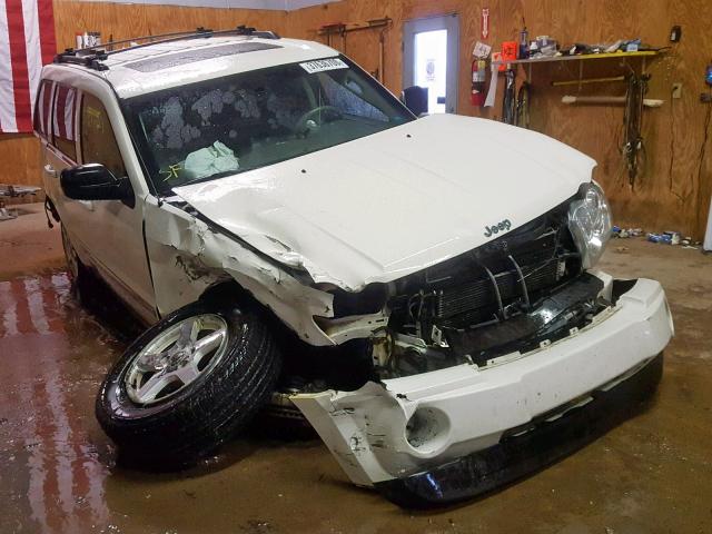 1J8HR58267C696988 - 2007 JEEP GRAND CHER WHITE photo 1