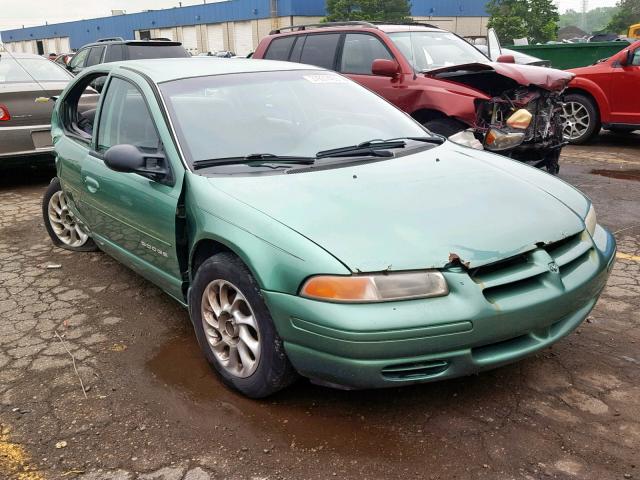 1B3EJ46X8WN314992 - 1998 DODGE STRATUS GREEN photo 1