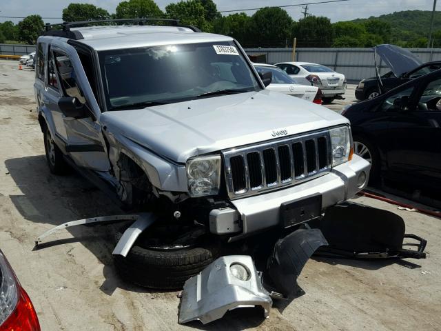 1J8HG48KX9C536826 - 2009 JEEP COMMANDER SILVER photo 1