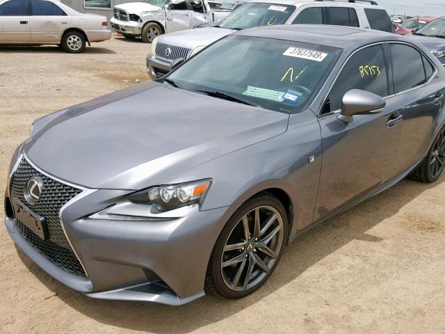 JTHBF1D23E5032989 - 2014 LEXUS IS 250 GRAY photo 9