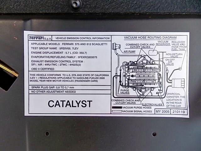 ZFFGT61AX50143109 - 2005 FERRARI F575 SUPER RED photo 20