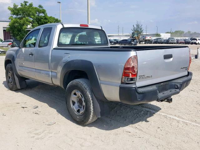 5TETU62NX8Z565753 - 2008 TOYOTA TACOMA PRE SILVER photo 3