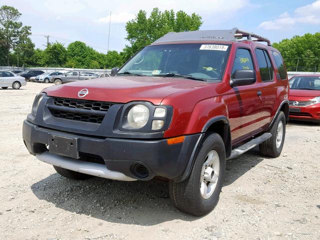 5N1ED28YX4C603893 - 2004 NISSAN XTERRA XE RED photo 2