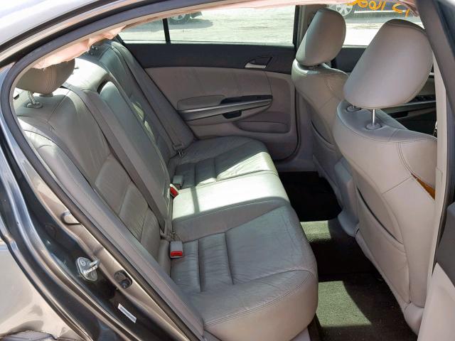 JHMCP26898C032746 - 2008 HONDA ACCORD EXL BLUE photo 6