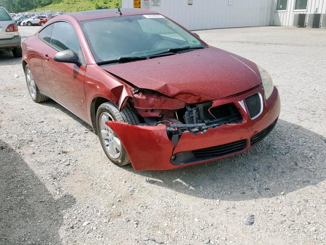 1G2ZH17N894120338 - 2009 PONTIAC G6 GT MAROON photo 9