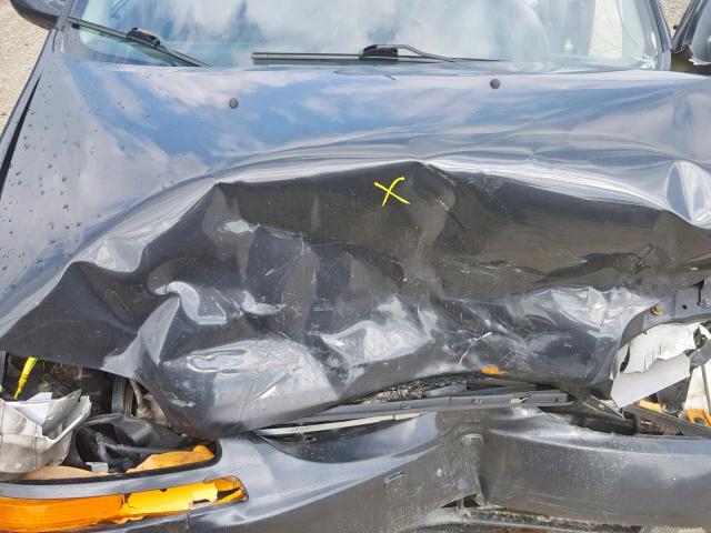 KL1TD66627B777947 - 2007 CHEVROLET AVEO BASE შავი ფოტო 7