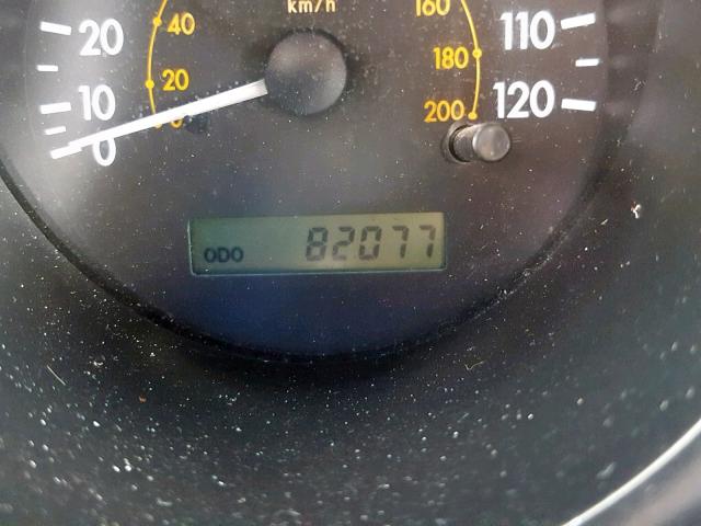 KL1TD66627B777947 - 2007 CHEVROLET AVEO BASE შავი ფოტო 8