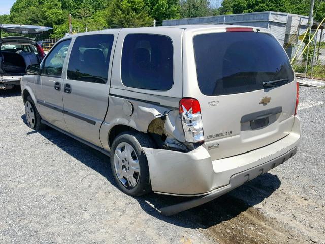 1GNDV23W98D170416 - 2008 CHEVROLET UPLANDER L 银色 照片 3