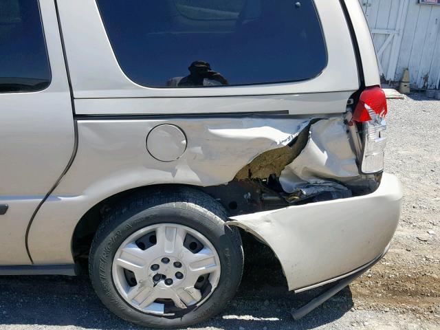 1GNDV23W98D170416 - 2008 CHEVROLET UPLANDER L 银色 照片 9