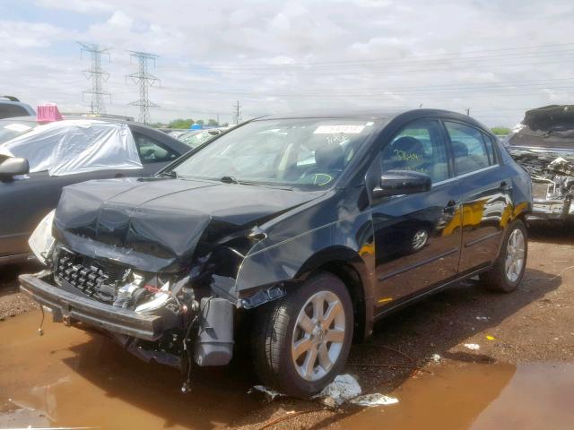 3N1AB61E38L751784 - 2008 NISSAN SENTRA 2.0 BLACK photo 2