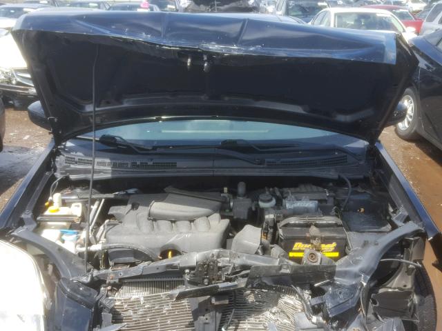 3N1AB61E38L751784 - 2008 NISSAN SENTRA 2.0 BLACK photo 7