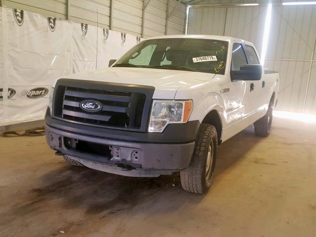 1FTFW1EF0CFB57525 - 2012 FORD F150 SUPER WHITE photo 2