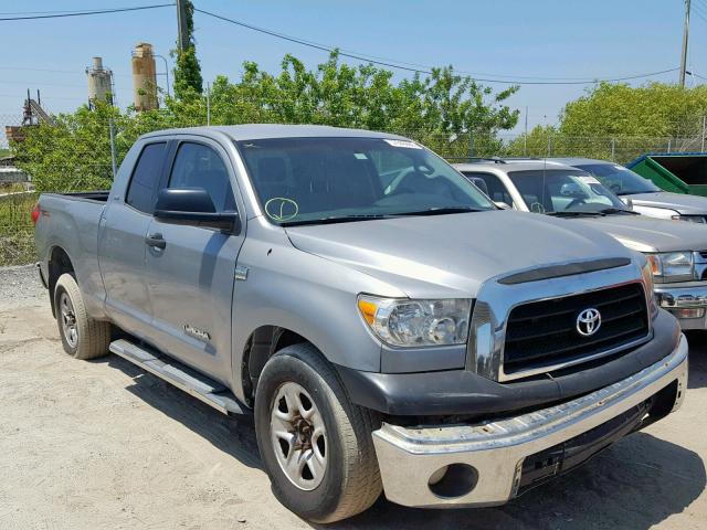 5TFRT54117X006731 - 2007 TOYOTA TUNDRA DOU SILVER photo 1