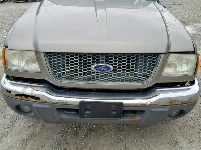 1FTZR45E53TA15959 - 2003 FORD RANGER SUP BROWN photo 7