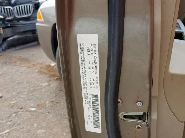 1J8FF47W68D528696 - 2008 JEEP COMPASS SP 金色 照片 10