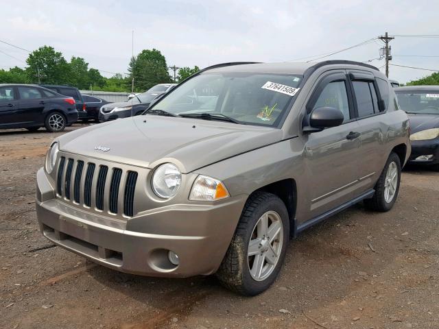 1J8FF47W68D528696 - 2008 JEEP COMPASS SP 金色 照片 2