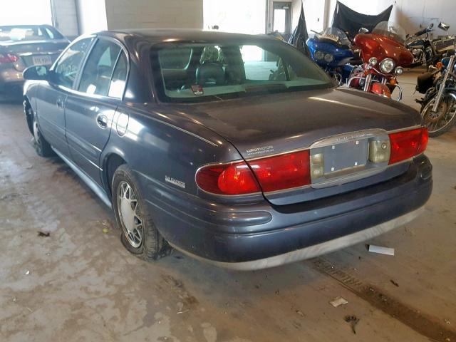 1G4HR54K0YU208865 - 2000 BUICK LESABRE LI GRAY photo 3