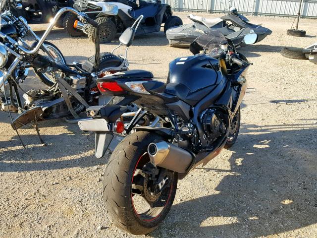 JS1GR7MA0K7100605 - 2019 SUZUKI GSX-R750 BLACK photo 4