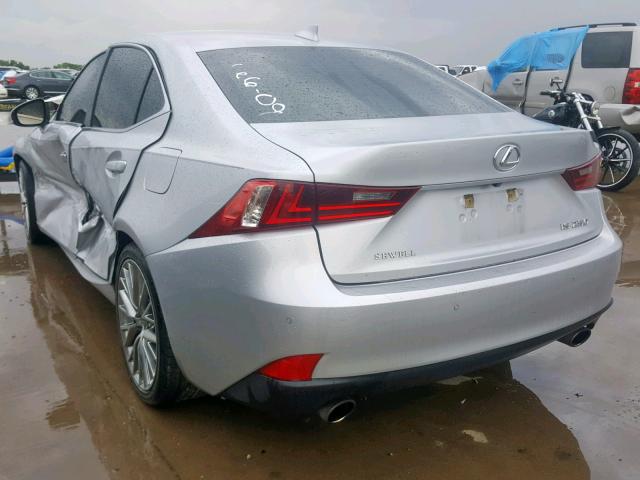 JTHBF1D27E5032428 - 2014 LEXUS IS 250 TAN photo 3