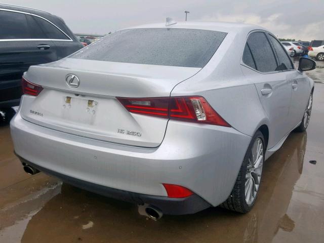 JTHBF1D27E5032428 - 2014 LEXUS IS 250 TAN photo 4