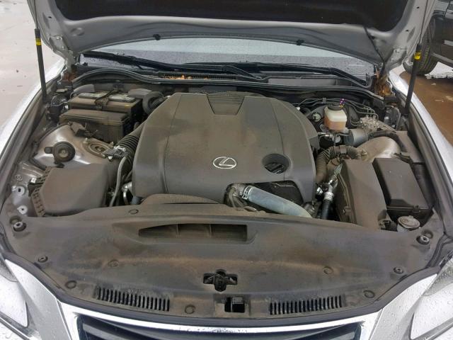 JTHBF1D27E5032428 - 2014 LEXUS IS 250 TAN photo 7