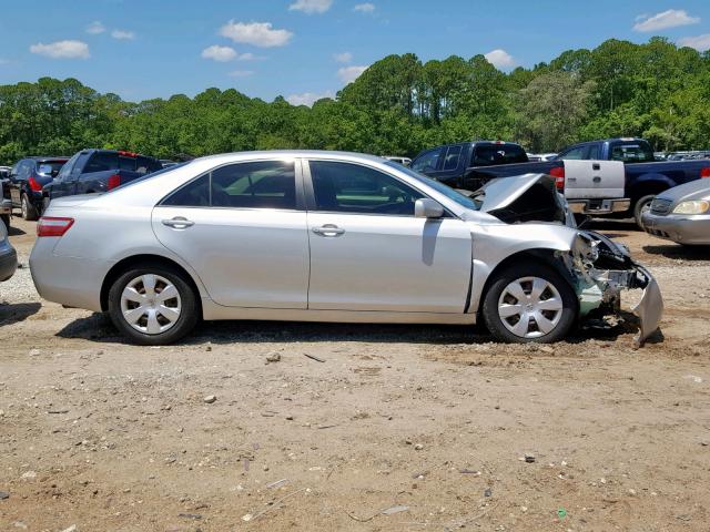 4T1BE46K37U517110 - 2007 TOYOTA CAMRY NEW SILVER photo 9