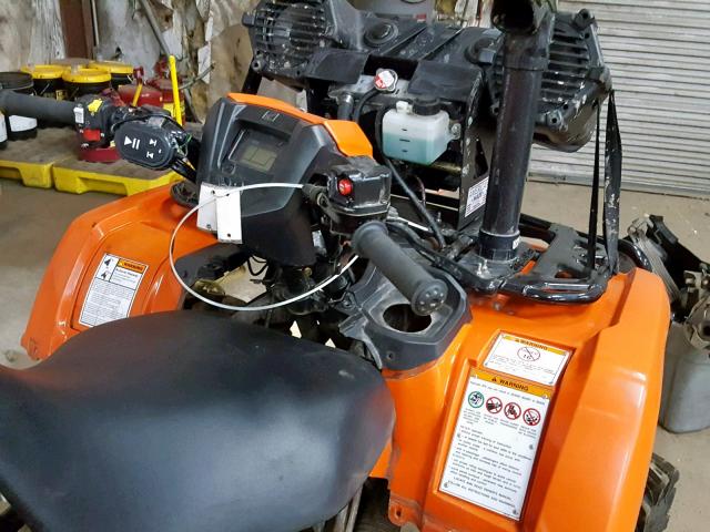 1HFTE4562J4302022 - 2018 HONDA TRX500 FM ORANGE photo 5