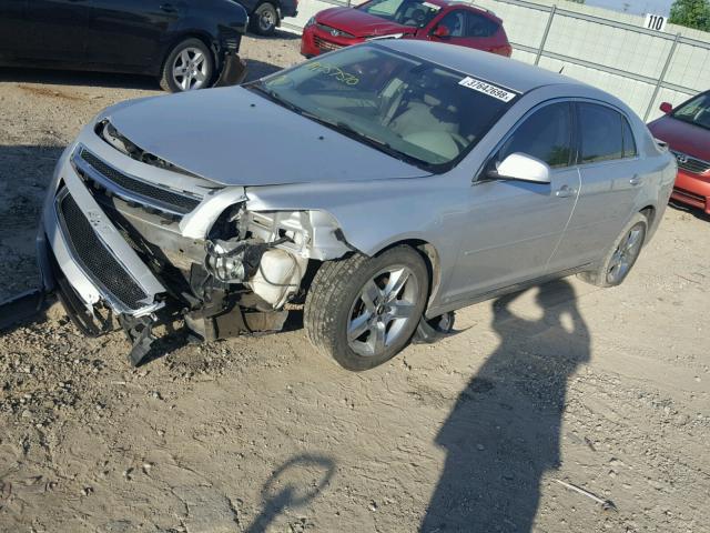 1G1ZH57B894257510 - 2009 CHEVROLET MALIBU 1LT 银色 照片 2