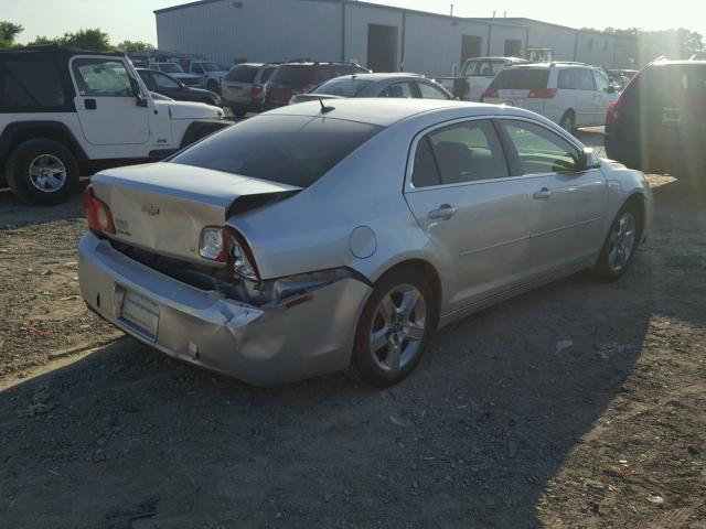 1G1ZH57B894257510 - 2009 CHEVROLET MALIBU 1LT 银色 照片 4