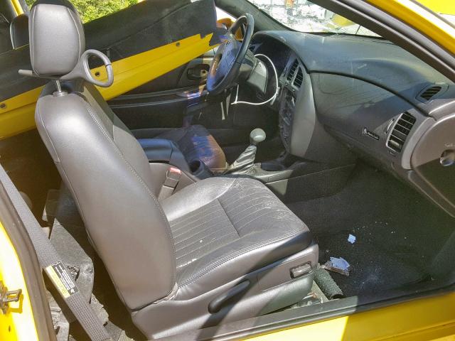 2G1WX12K149131405 - 2004 CHEVROLET MONTE CARL YELLOW photo 5