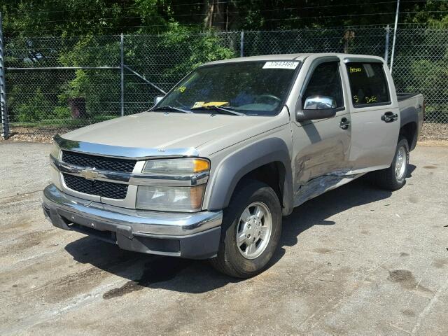 1GCCS136848165301 - 2004 CHEVROLET COLORADO BROWN photo 2