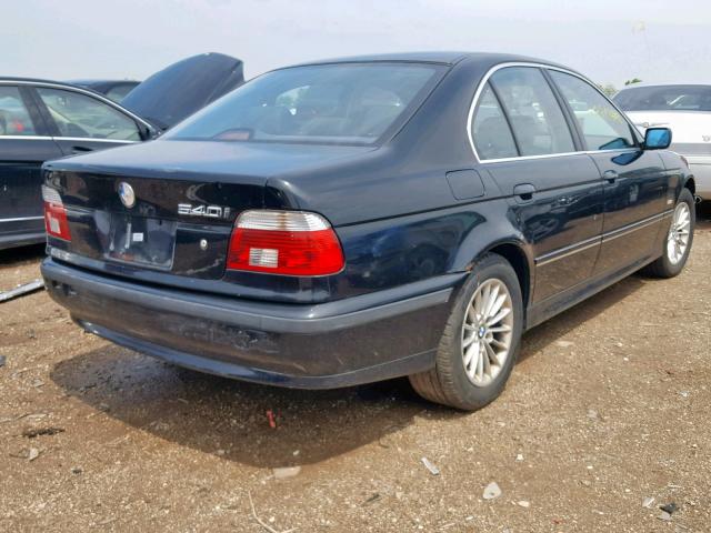 WBADN63423GN88898 - 2003 BMW 540 I AUTO BLACK photo 4