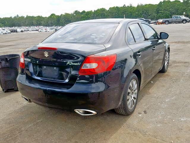 JS2RE9A39A6101824 - 2010 SUZUKI KIZASHI SE BLACK photo 4