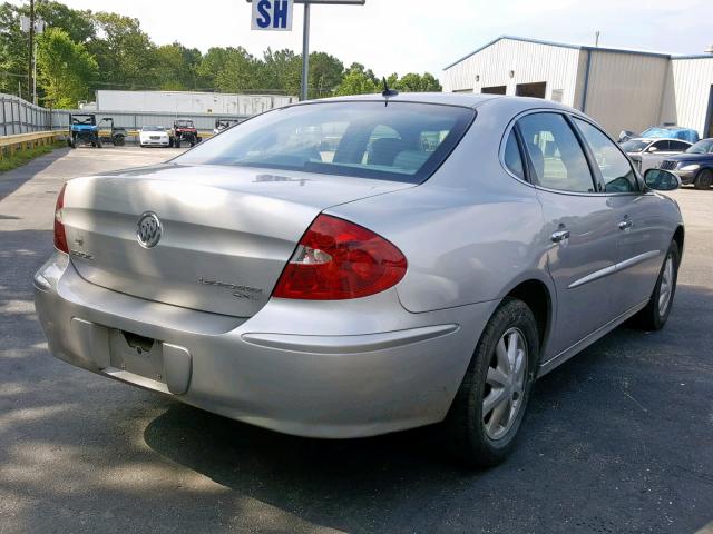2G4WD582961178337 - 2006 BUICK LACROSSE C SILVER photo 4