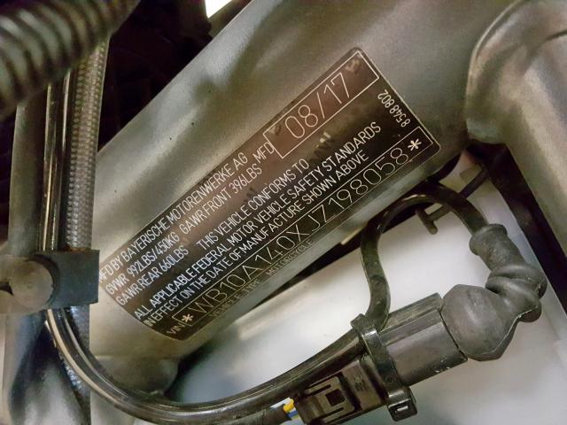 WB10A140XJZ198058 - 2018 BMW R1200 R BROWN photo 10