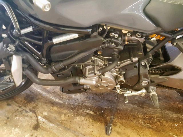 ZDMMACFWXJB025056 - 2018 DUCATI MONSTER 12 GRAY photo 7