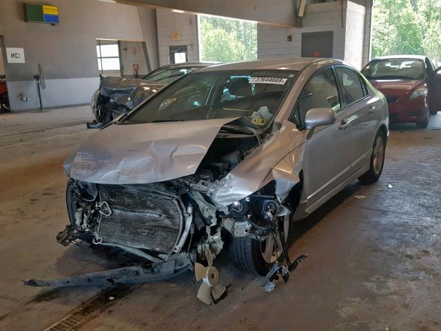 2HGFA1F61AH313212 - 2010 HONDA CIVIC LX-S Gümüş foto 2